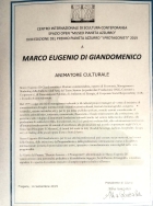 Premio PIANETA AZZURRO - I PROTAGONISTI 2019 - Marco Eugenio Di Giandomenico