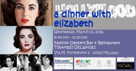 23.03.2016 - Gala Dinner "A dinner with Elizabeth" - Marco Eugenio Di Giandomenico