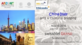10.05.2016 - China-Italy Arts & Cultural Bridging - Marco Eugenio Di Giandomenico