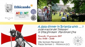 13.01.2016 - A GALA DINNER IN BRIANZA WITH ...? - Marco Eugenio Di Giandomenico