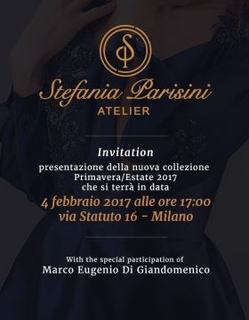 04.02.2017 - Sfilata Primavera/Estate Stefania Parisini - Marco Eugenio Di Giandomenico