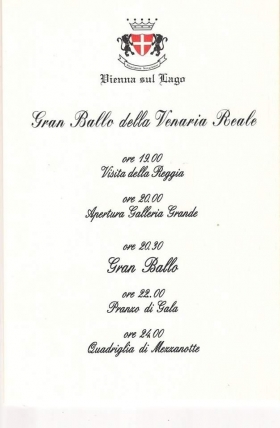18.11.2017 - Gran Ballo della Venaria Reale Vienna sul Lago - Marco Eugenio Di Giandomenico