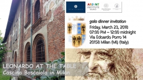 23.03.2018 - LEONARDO AT THE TABLE - Marco Eugenio Di Giandomenico
