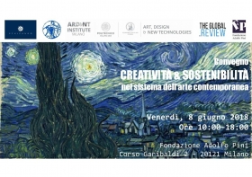 08.06.2018 - CREATIVITA' & SOSTENIBILITA' NEL SISTEMA DELL'ARTE CONTEMPORANEA - Marco Eugenio Di Giandomenico