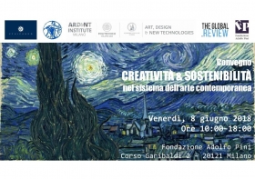 08.06.2018 - CREATIVITA' & SOSTENIBILITA' NEL SISTEMA DELL'ARTE CONTEMPORANEA - Marco Eugenio Di Giandomenico