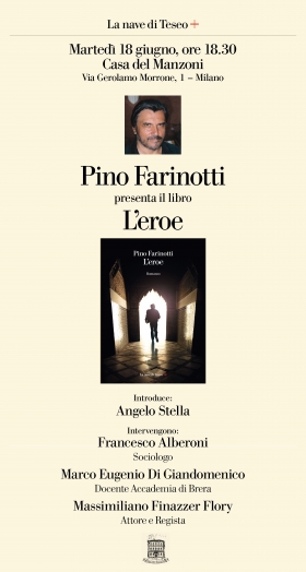 18.06.2019 - Presentazione del Libro L'EROE di Pino Farinotti - Marco Eugenio Di Giandomenico