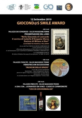 12.09.2019 - Presentazione Libro NELLA GIOCONDA DI LEONARDO IL SORRISO DI I.D'A. - Marco Eugenio Di Giandomenico