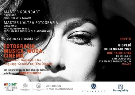 30.01.2020 - Evento FOTOGRAFIA, MUSICA, MODA, CINEMA - Marco Eugenio Di Giandomenico