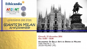 Event GIANTS IN MILAN - Sustainable Art - Marco Eugenio Di Giandomenico