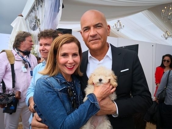 Marco Eugenio Di Giandomenico, Sally Phillips and the toy poodle Wally Taylor - Marco Eugenio Di Giandomenico